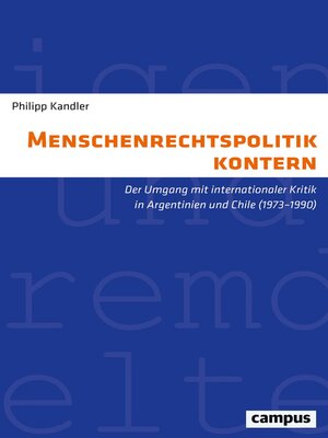 cover image of Menschenrechtspolitik kontern